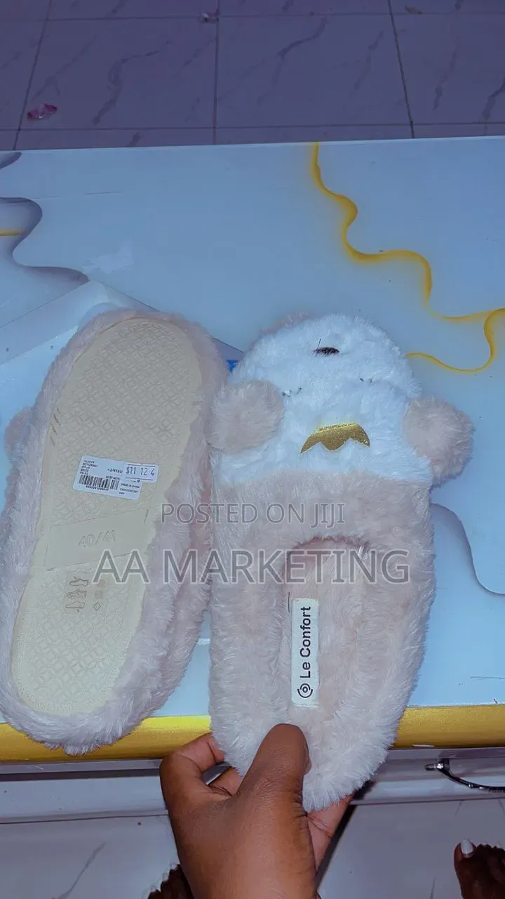 Fluffy Indoor Slippers