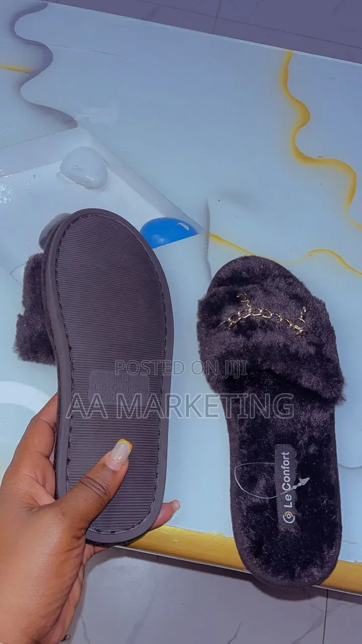 Fluffy Indoor Slippers