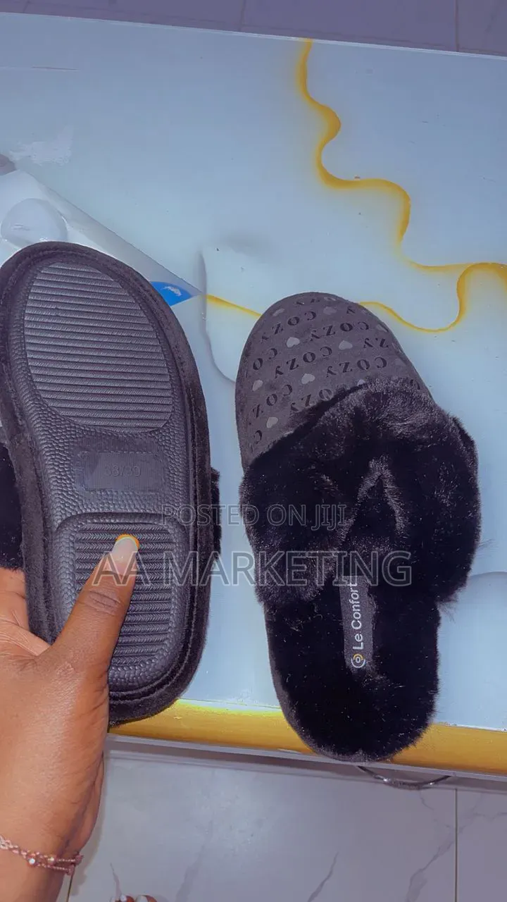 Fluffy Indoor Slippers