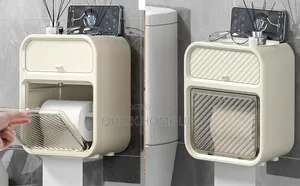 Toilet Paper Holder, Wallmounted Toilet Tissue Holder