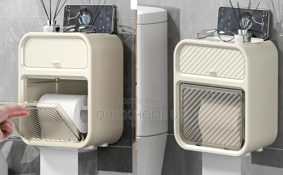 Toilet Paper Holder, Wallmounted Toilet Tissue Holder