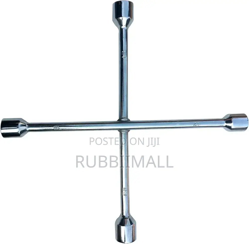 4-Way Cross Lug Wrench / Cross Wrench(17, 19, 21, 23mm)