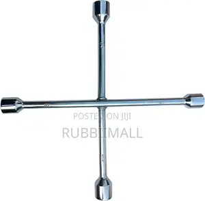 4-Way Cross Lug Wrench / Cross Wrench(17, 19, 21, 23mm)
