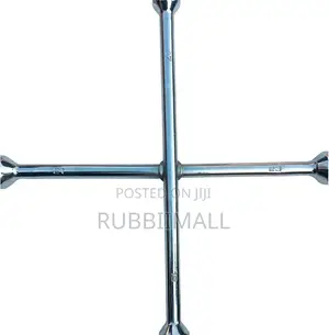 4-Way Cross Lug Wrench / Cross Wrench(17, 19, 21, 23mm)