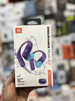 JBL Endurance Peak 4 - True Wireless Noise Cancelling Earbuds Purple