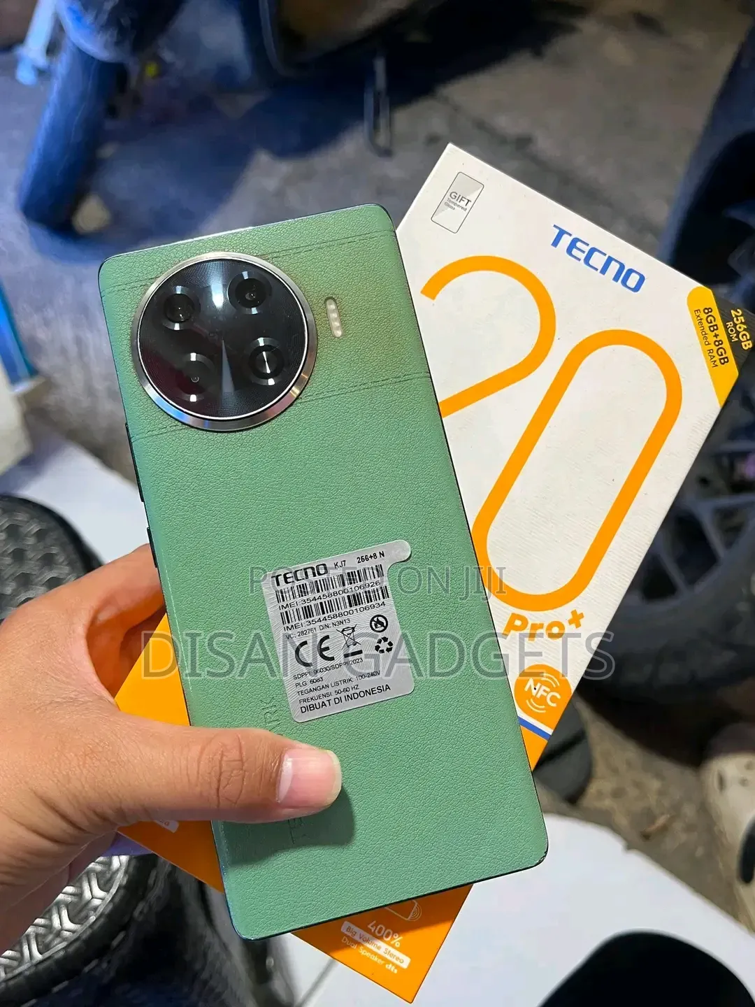 New Tecno Spark 20 Pro Plus 256 GB Green