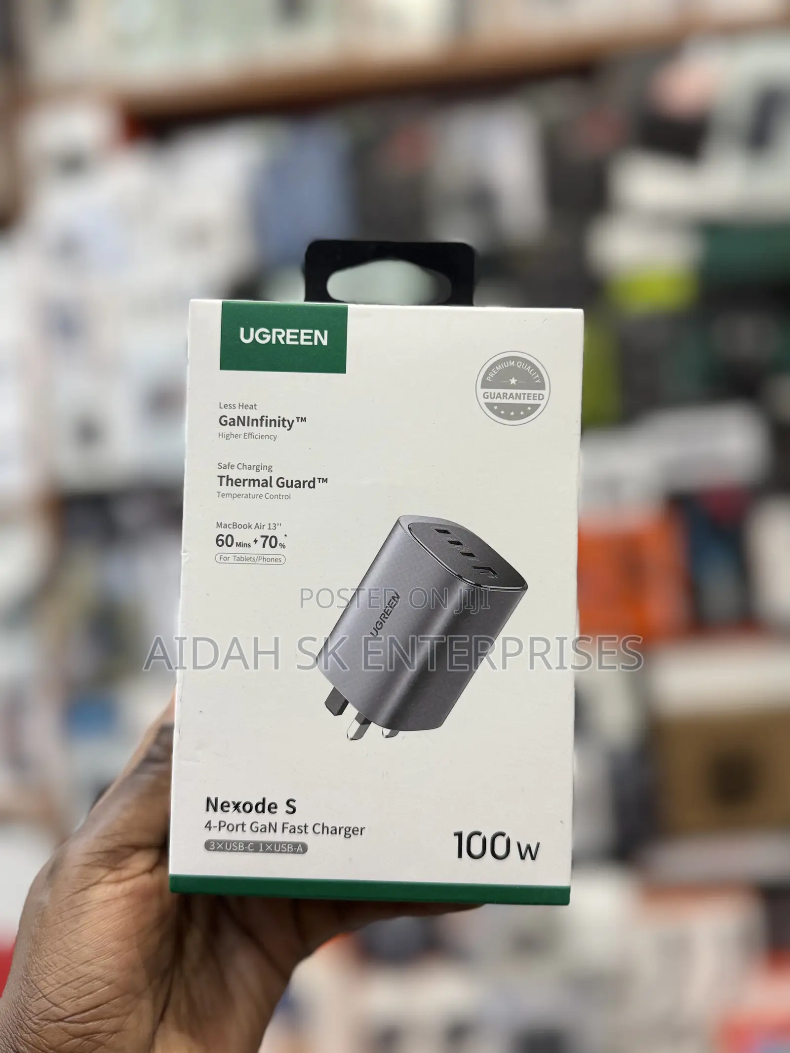 Ugreen Nexode S 100w 4-Port Wall Charger