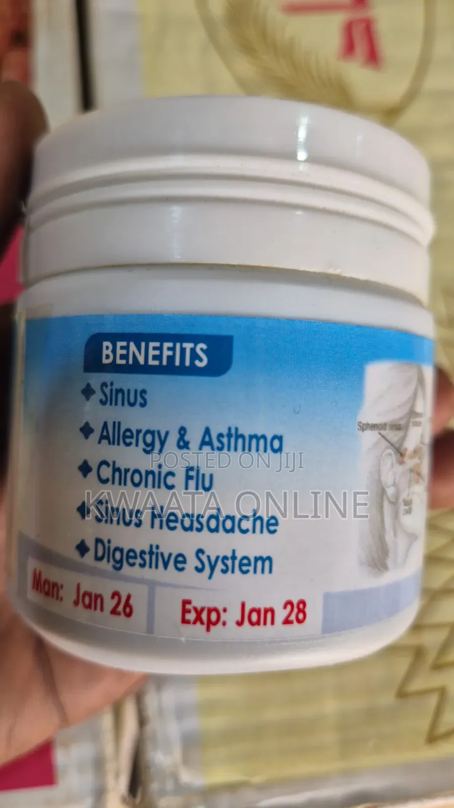 Sinno Bomb Herbal Powder – Natural Sinus Respiratory Support (100g)