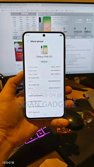 New Samsung Galaxy A56 256 GB Gray