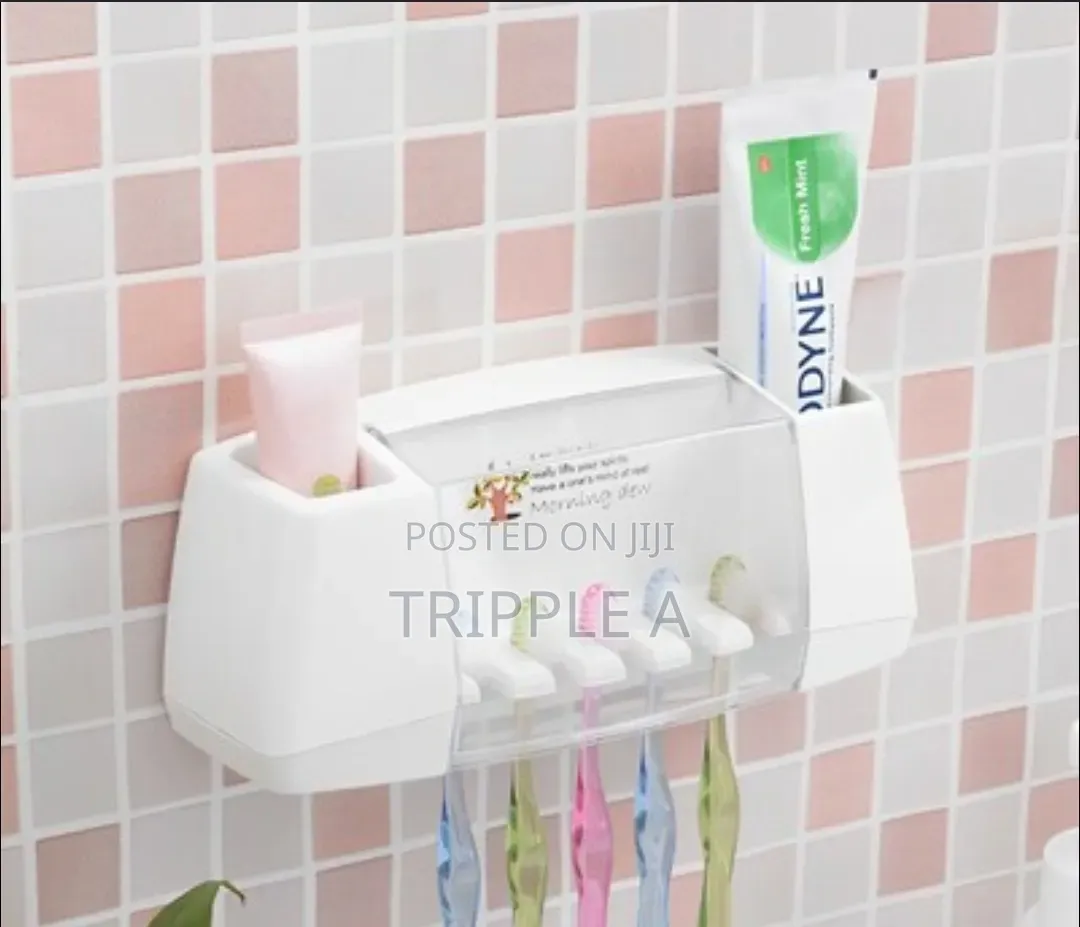 Plastic Toothpaste Toothbrush Holder