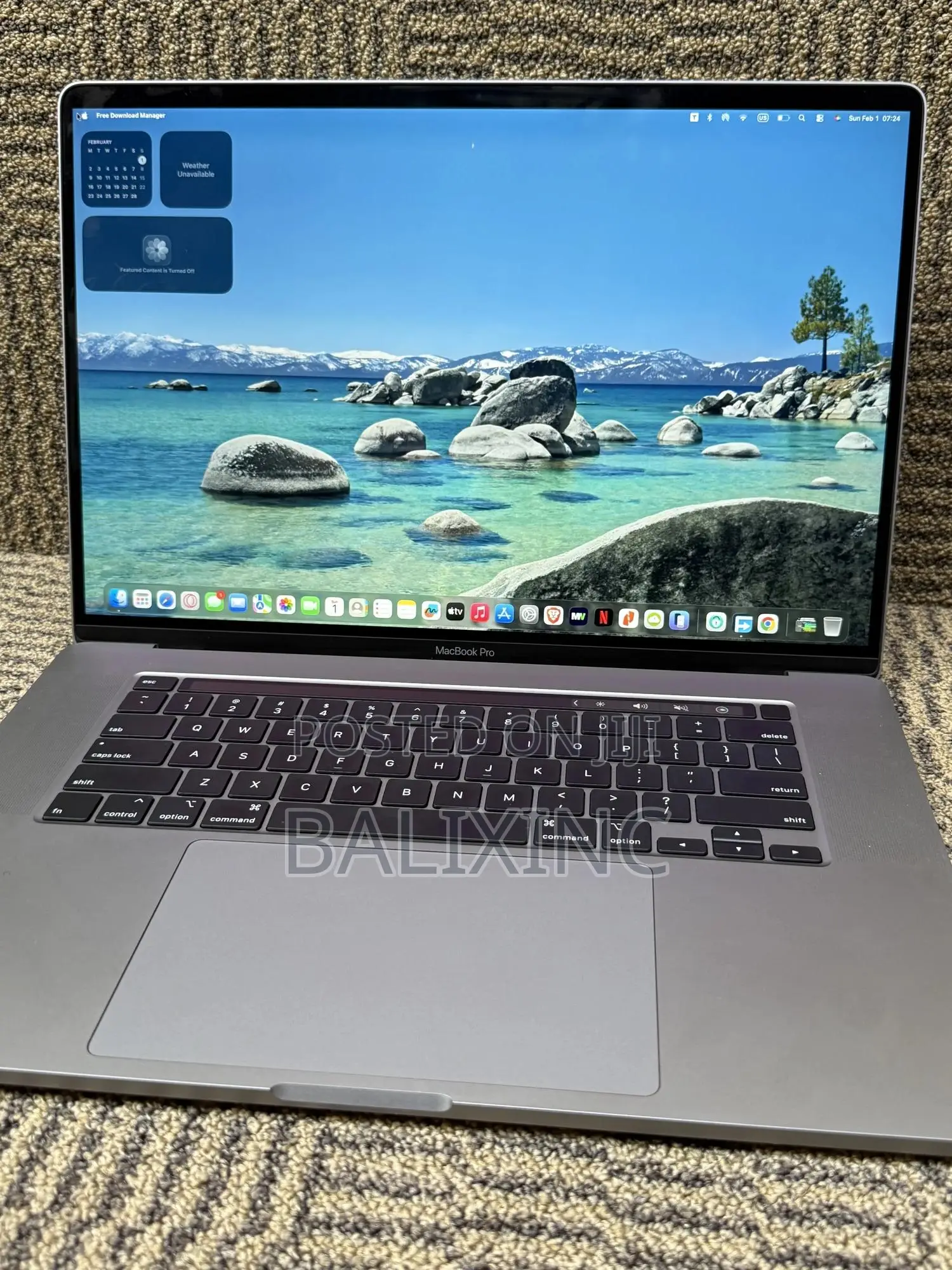 Laptop Apple MacBook Pro 2019 32GB Intel Core i9 SSD 512GB