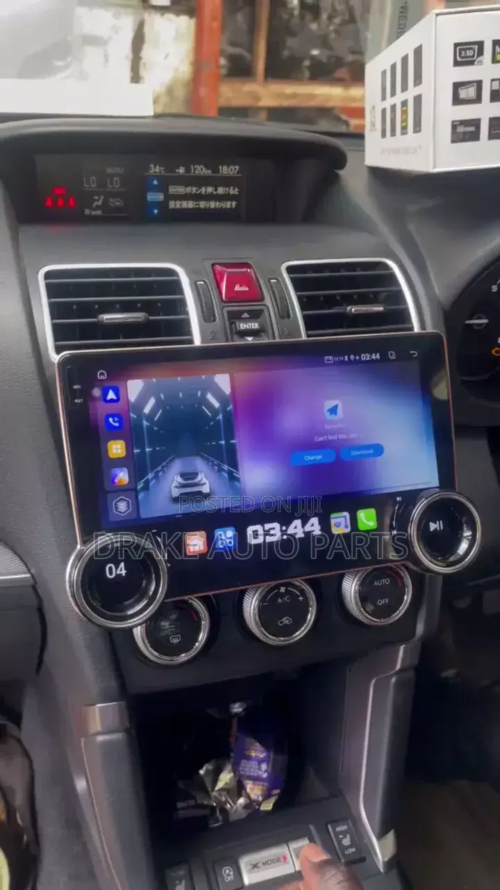 Double Knob Android Radio System Universal For All Cars Available