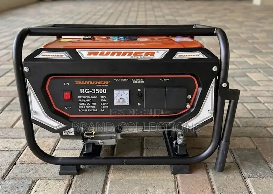 Runner Rg-3500 Petrol Generator (3.5kva) – Great Condition