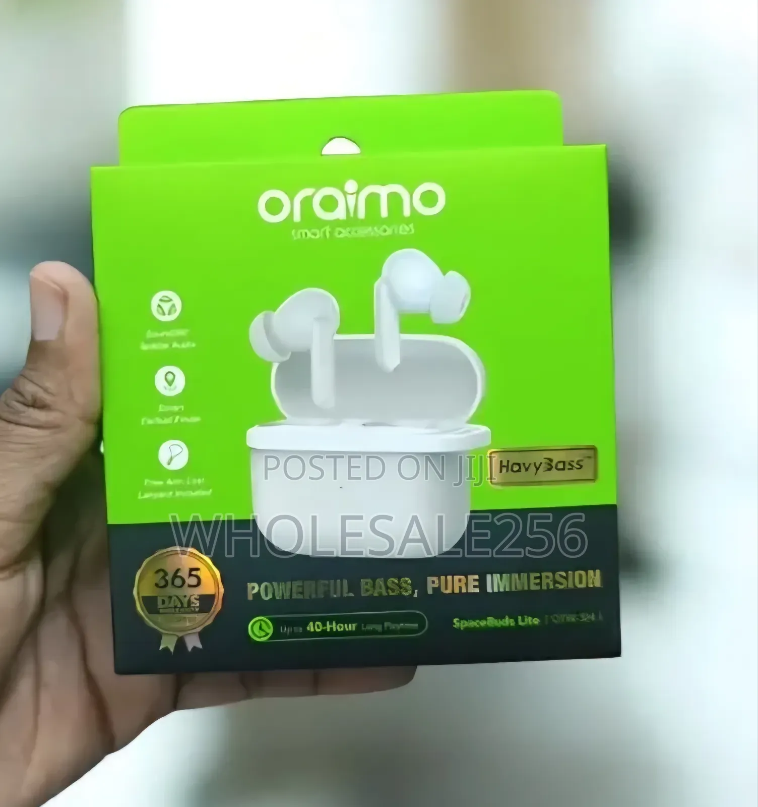Brand New Oraimo Spacebuds Lite Otw-324 - Deep Bass, 40hr Battery