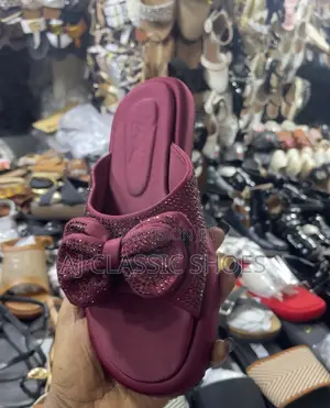 Maroon Sandals Shoes