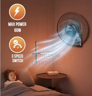 16 Inches Sonashi Wall Fan With Remote Now