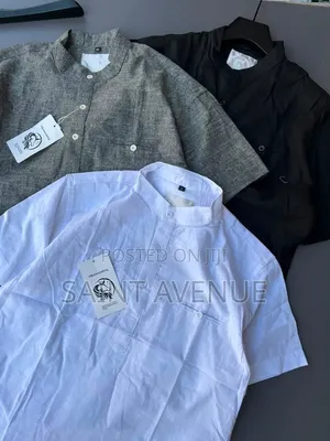Premium Men's Short-Sleeve Linen Shirts