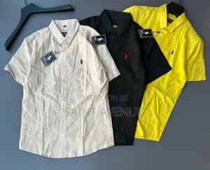 Premium Men's Short-Sleeve Linen Shirts