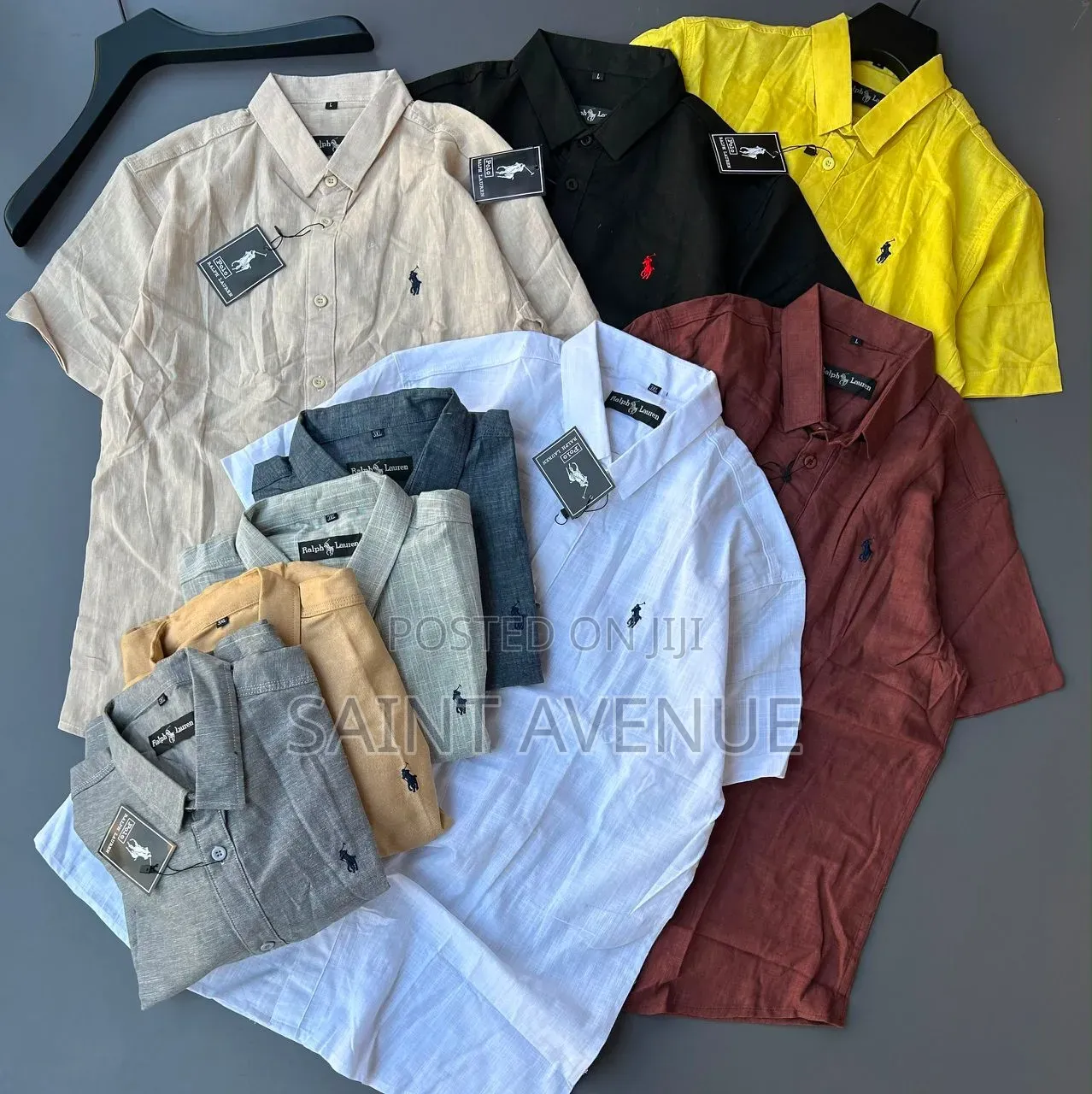 Premium Men's Short-Sleeve Linen Shirts