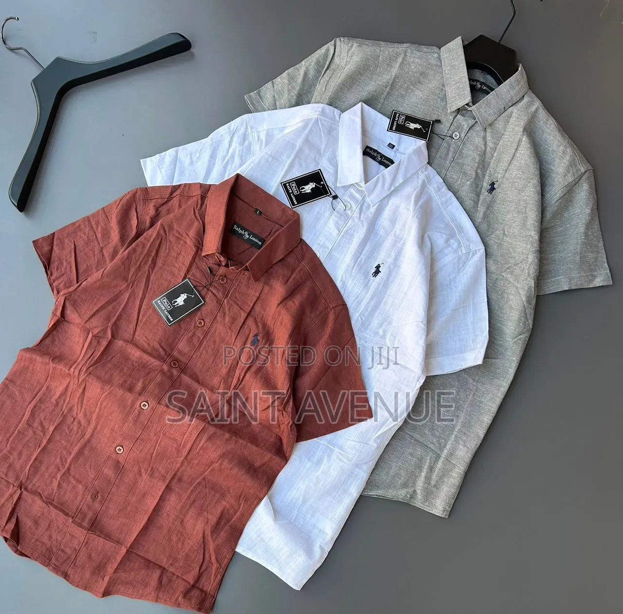 Premium Men's Short-Sleeve Linen Shirts