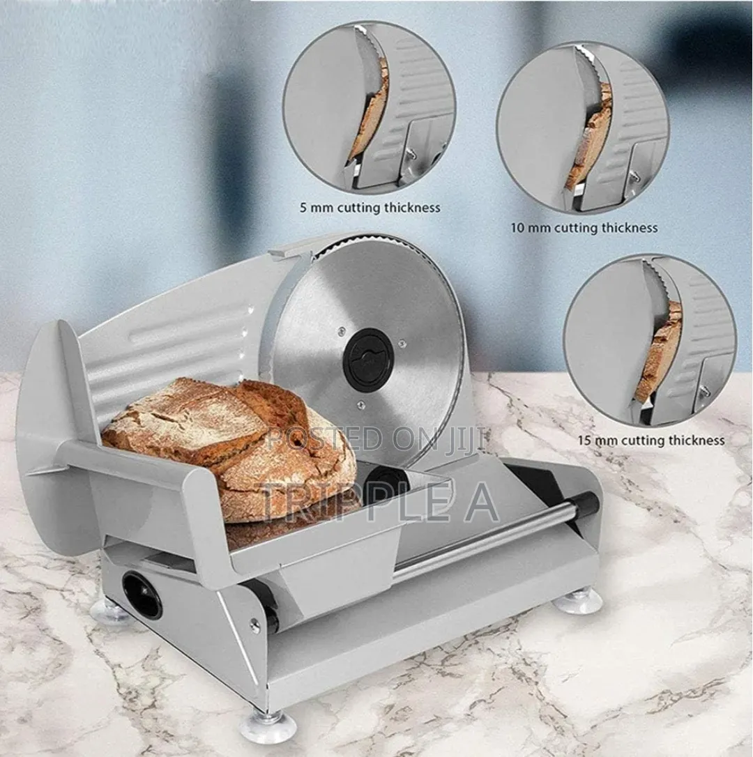 Strong Electric Stainless Steel Meat Slicer