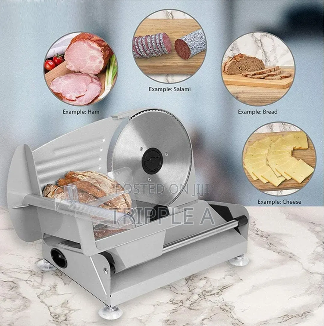 Strong Electric Stainless Steel Meat Slicer