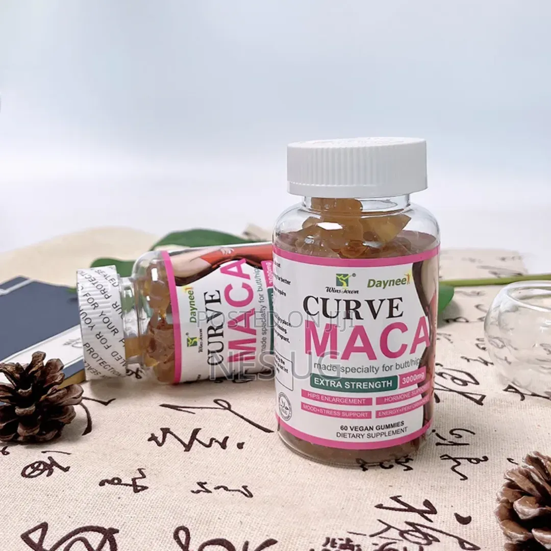 Curve Maca Gummies, Butt Hips Supplement for Women