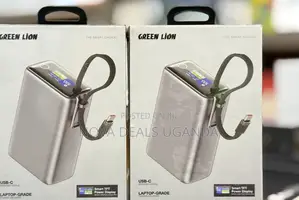 Green Lion Tronx 25000mah 100w Powerbank Usb-C Cable Charger