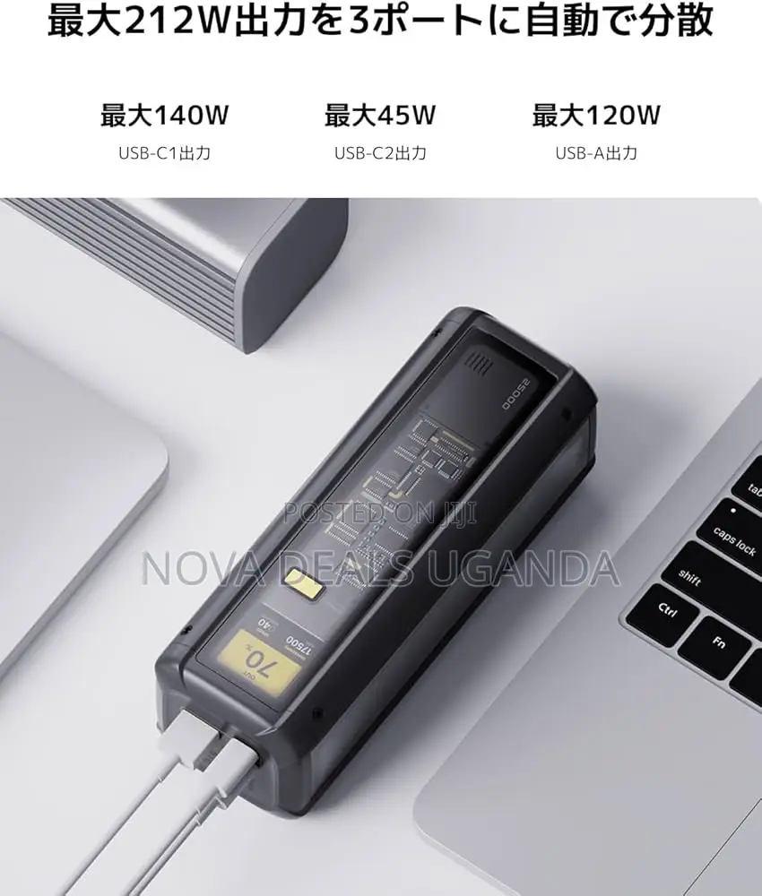 Xiaomi 212w Hypercharge Laptop Power Bank 25000 Mah 90.8wh