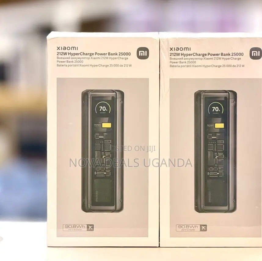Xiaomi 212w Hypercharge Laptop Power Bank 25000 Mah 90.8wh