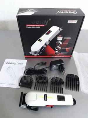 Geemy Professional Hair Clipper – Precision Cordless Grooming Machine