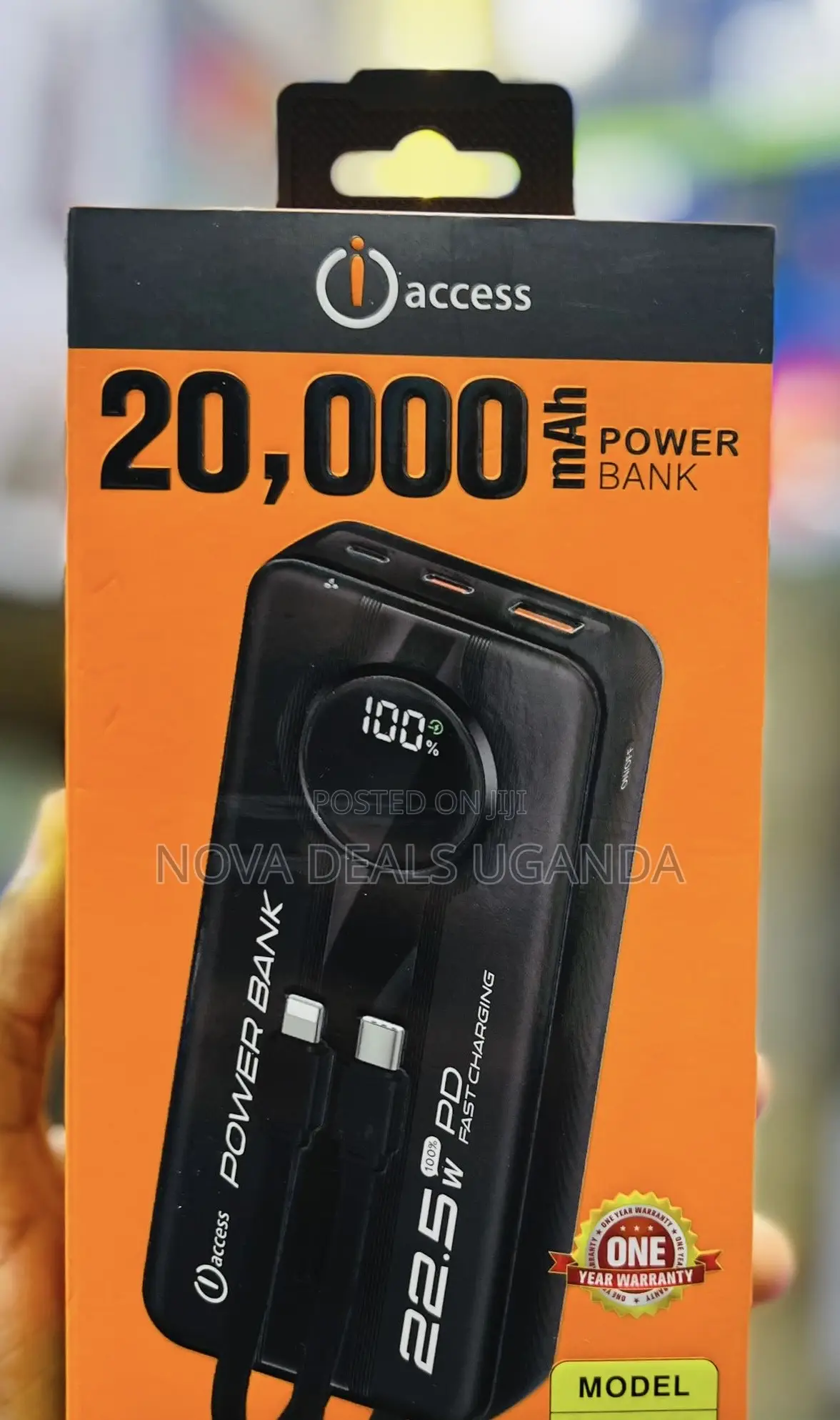 Original Iaccess 20000mah 22.5w Powerbank