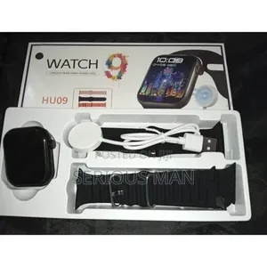 Hu09 Smart Watch Comes With Three Pairs of Straps.