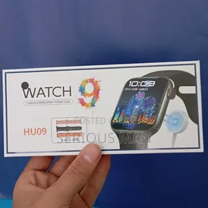 Hu09 Smart Watch Comes With Three Pairs of Straps.