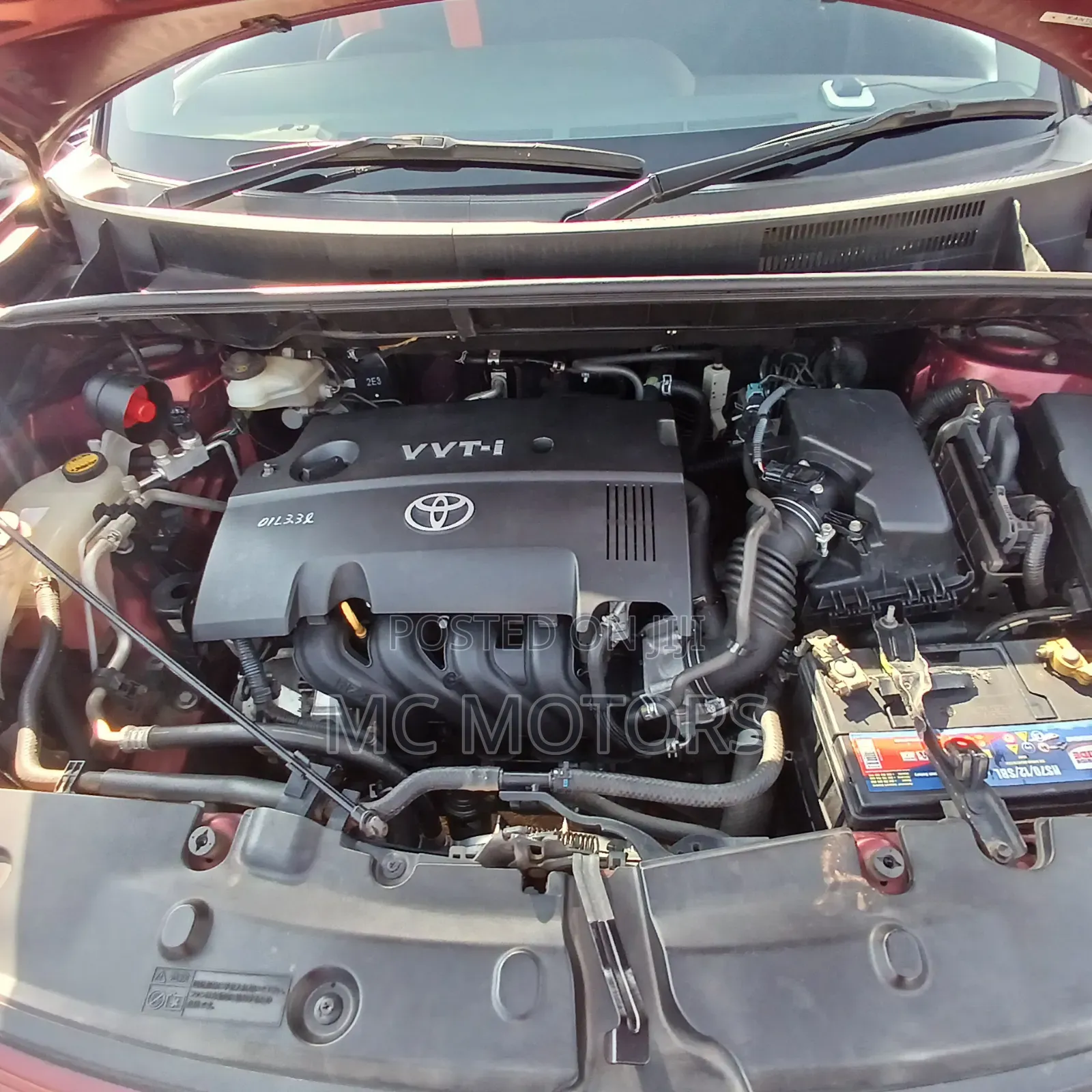 Toyota Corolla Rumion 2010 Maroon