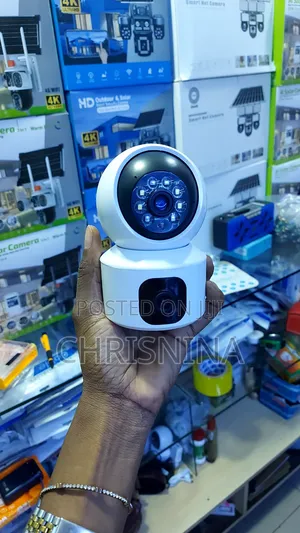 4g Dual Lens Security Camera V380 Pro + Free Sd Card Installation