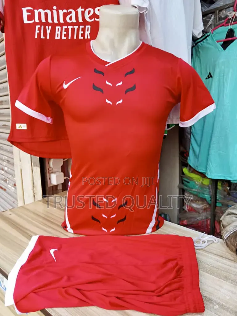 Team Encounter Red Football Jersey