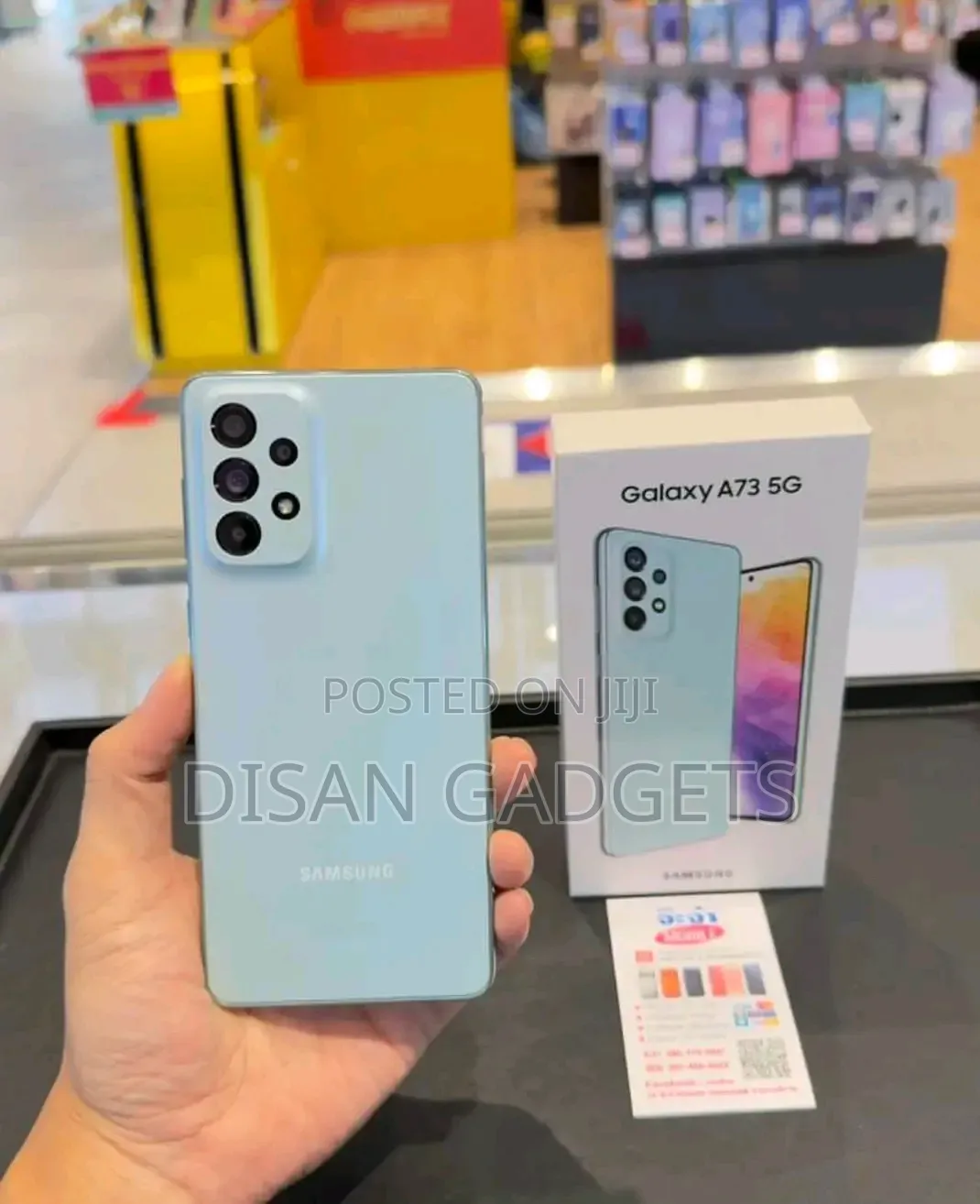 New Samsung Galaxy A73 5G 256 GB Green