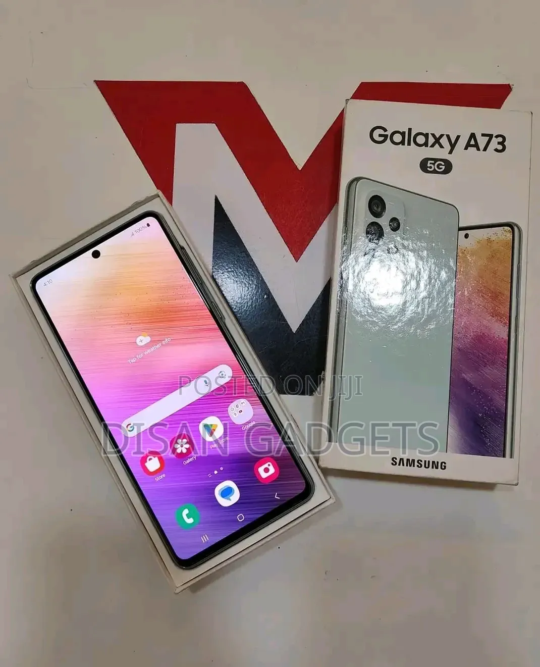 New Samsung Galaxy A73 5G 256 GB Green