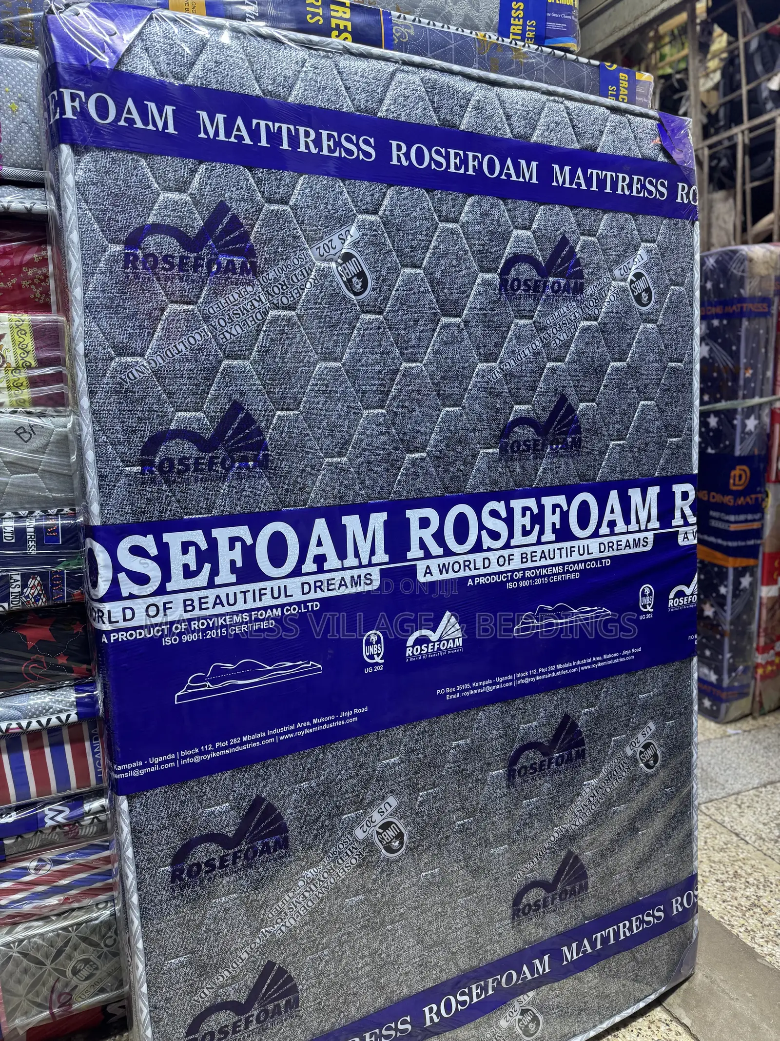 4by6 8inches Super Quilted Deluxe Rosefoam