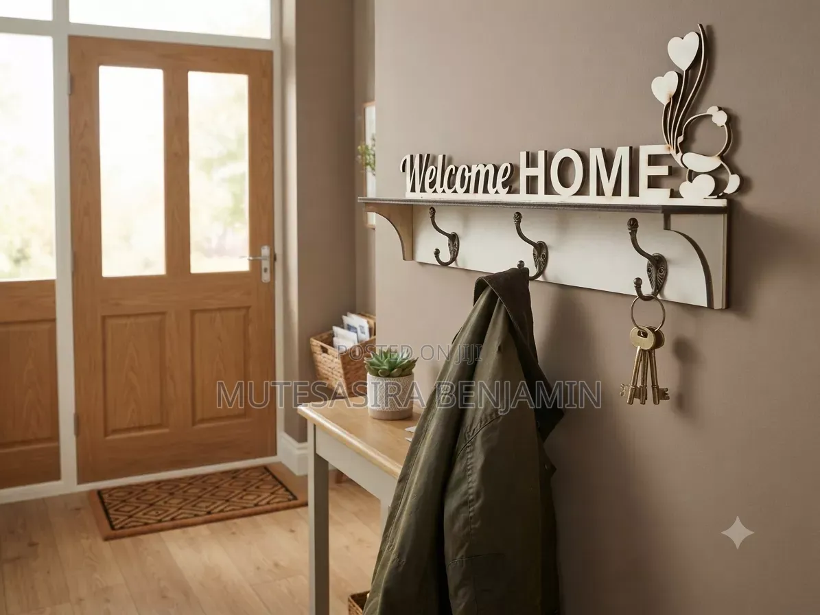 Wall Jacket Holder Decor Art
