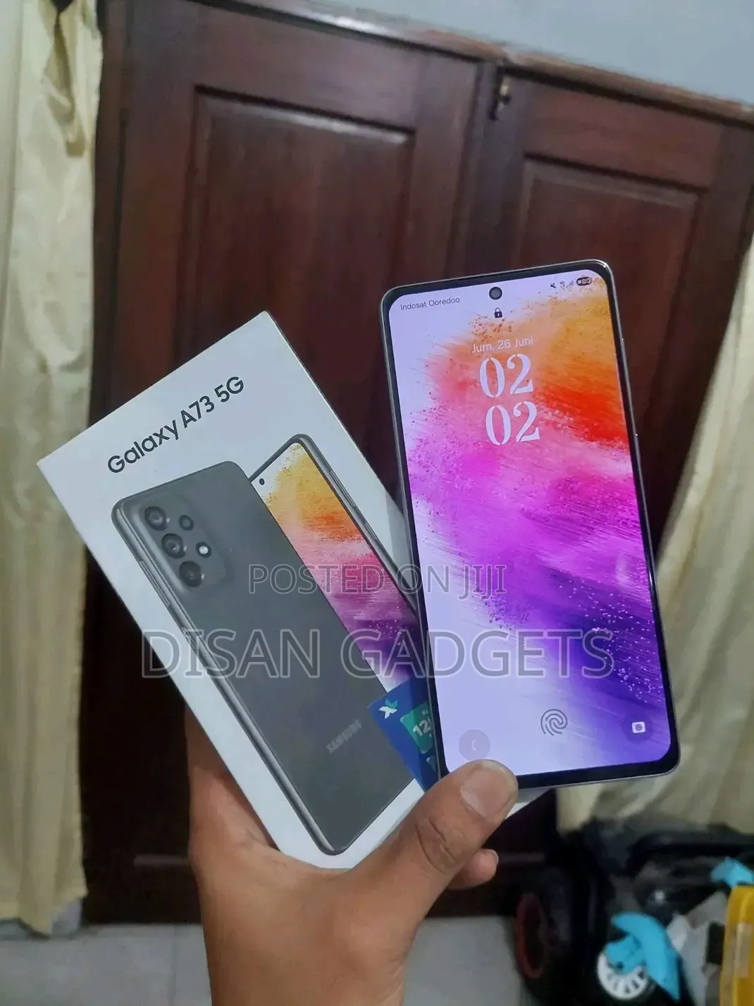 New Samsung Galaxy A73 5G 256 GB Black