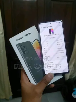 New Samsung Galaxy A73 5G 256 GB Black