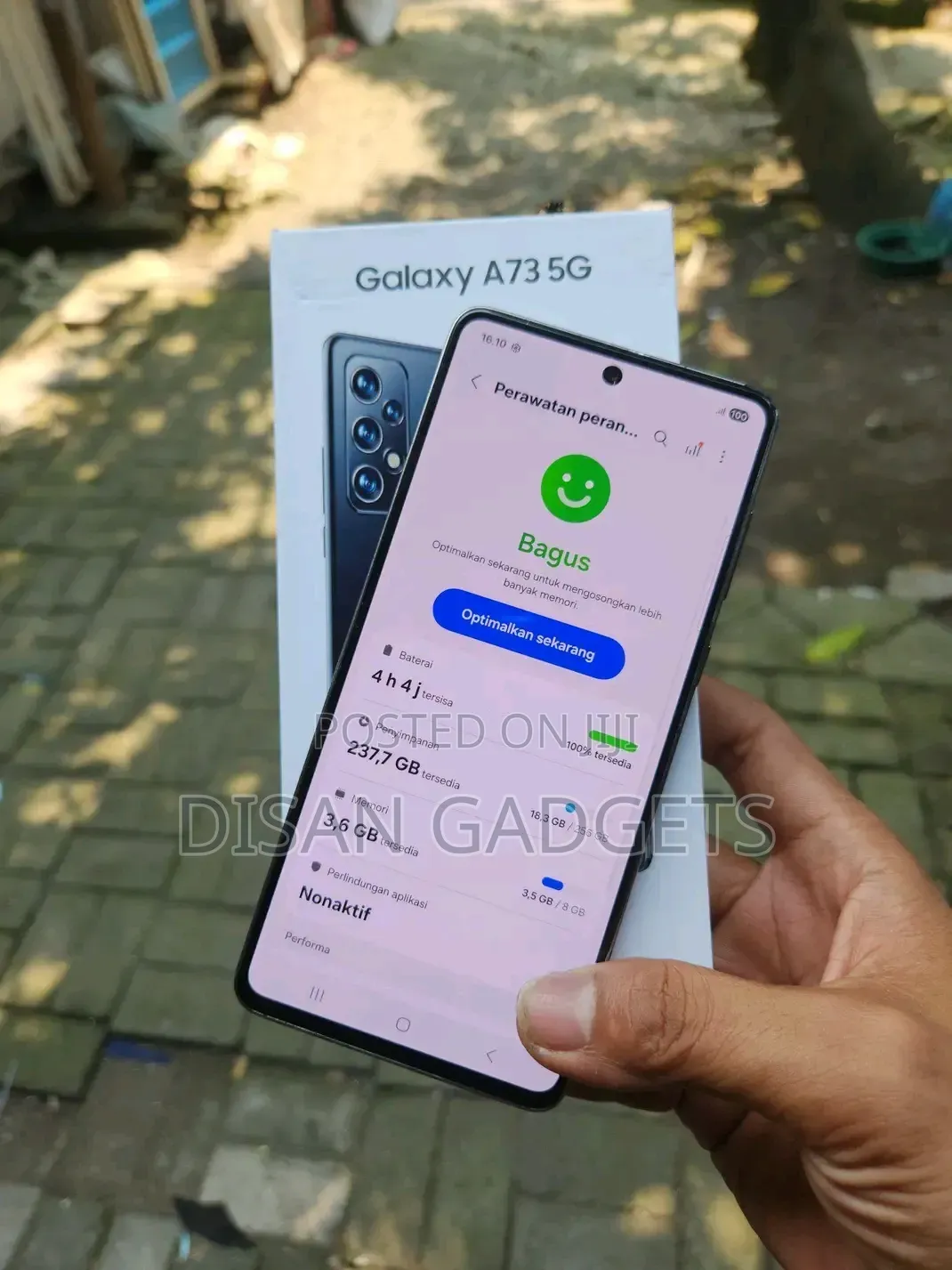 New Samsung Galaxy A73 5G 256 GB Black