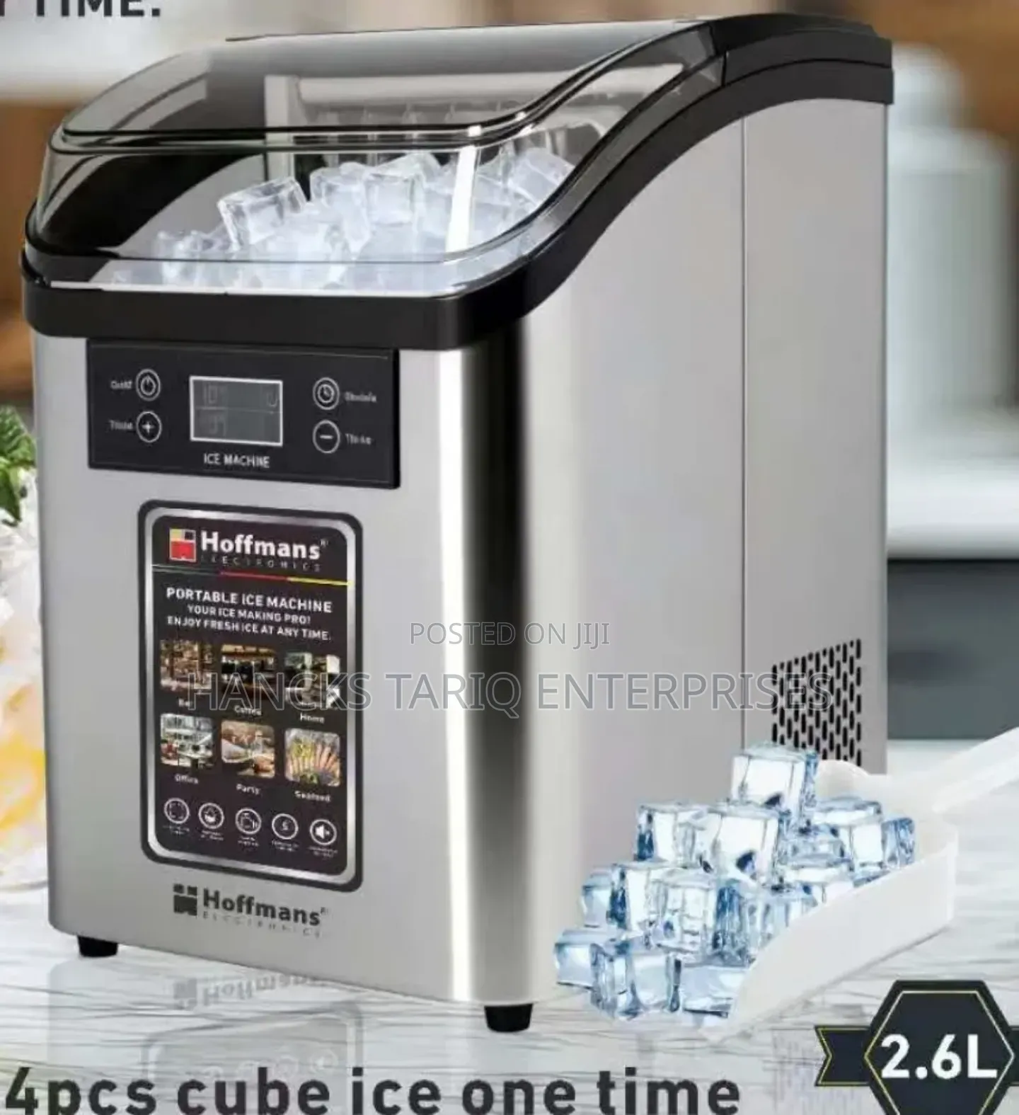 Hoffmans Portable Ice Machine (Model Hm-9816)