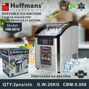 Hoffmans Portable Ice Machine (Model Hm-9816)