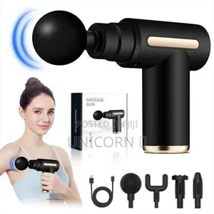 Mini Massage Gun – 4 Nozzles | 7 Speeds Deep Muscle Relaxation