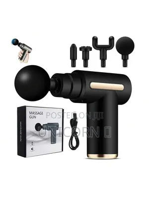Mini Massage Gun – 4 Nozzles | 7 Speeds Deep Muscle Relaxation