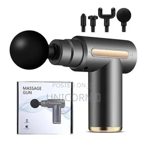 Mini Massage Gun – 4 Nozzles | 7 Speeds Deep Muscle Relaxation