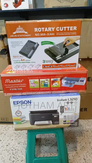 Printer, Laminator, Perforator Package